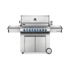Grill Gazowy Napoleon na gaz ziemny z palnikiem do steków i pełnym rożnem PRESTIGE PRO 665